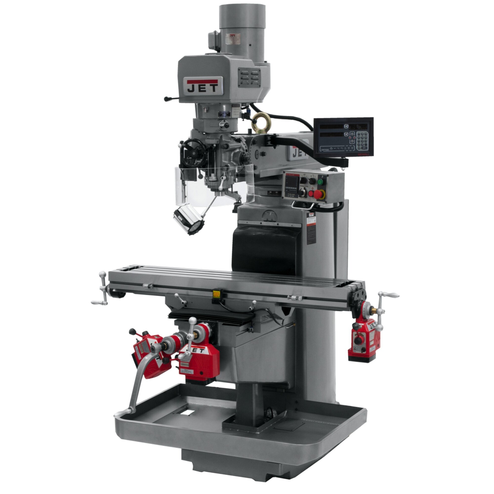 JET, Milling Machine, Horsepower 3 HP, Volts 230 Model# JTM-1050EVS2/230
